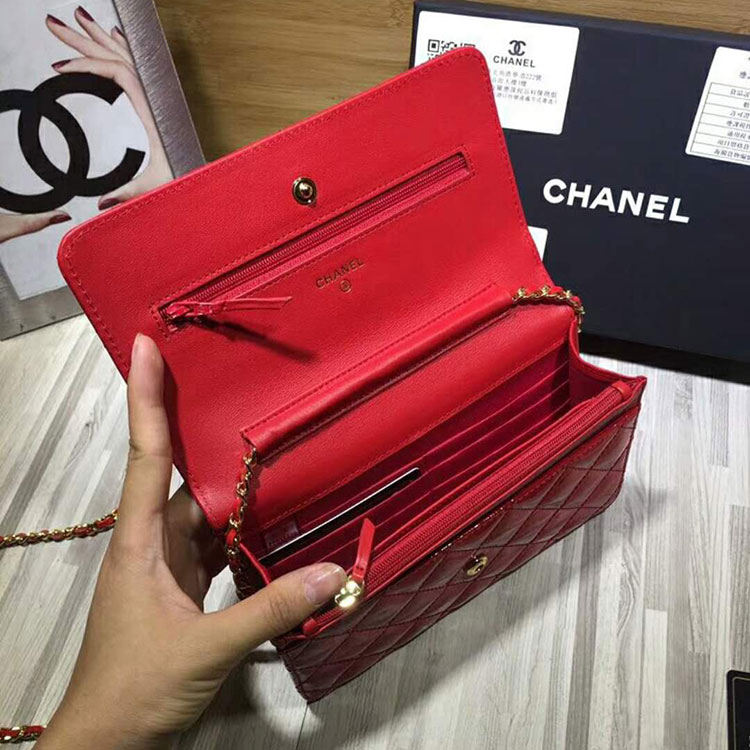 2018 Chanel WOC Mini Flap Bag