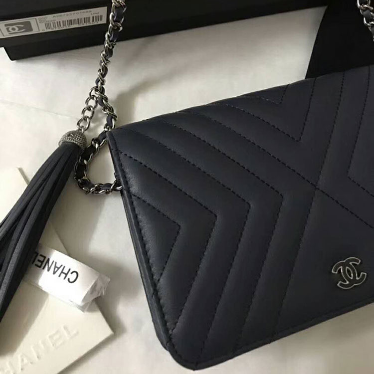 2018 Chanel WOC Original Lambskin Mini Flap Bag