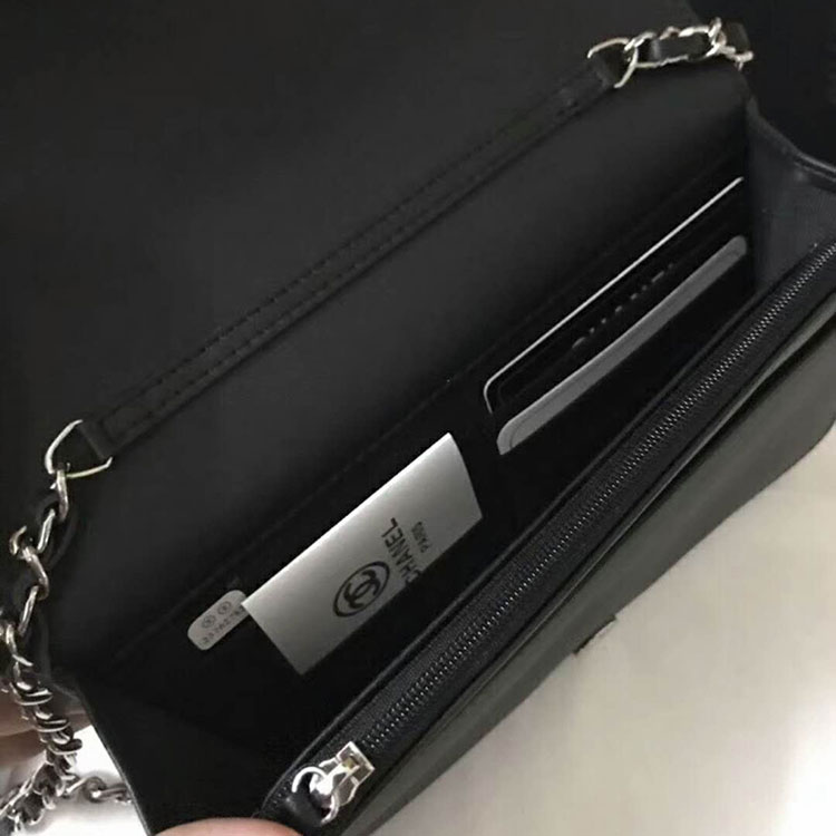 2018 Chanel WOC Original Lambskin Mini Flap Bag