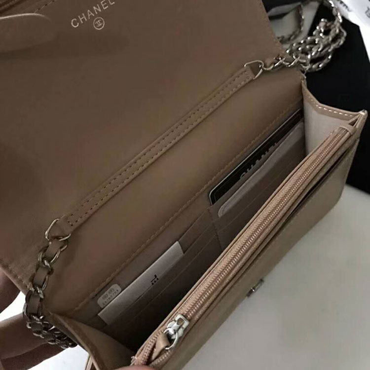 2018 Chanel WOC Original Lambskin Mini Flap Bag