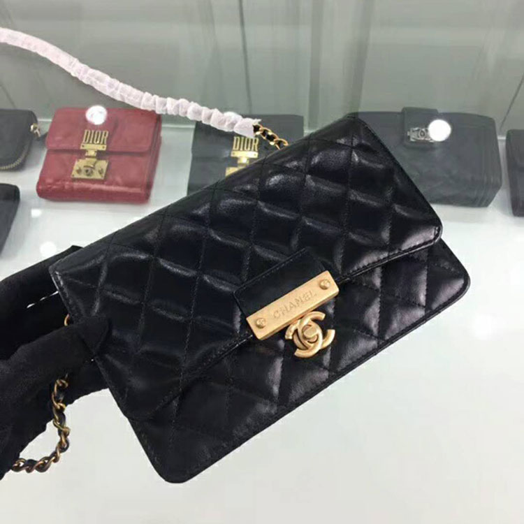 2018 Chanel WOC Wallet on Chain