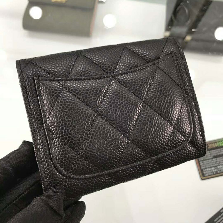 2018 Chanel coin purse Original Caviar Leather A31504