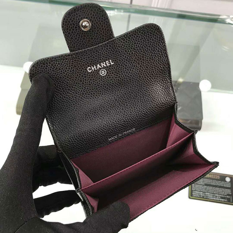 2018 Chanel coin purse Original Caviar Leather A31504