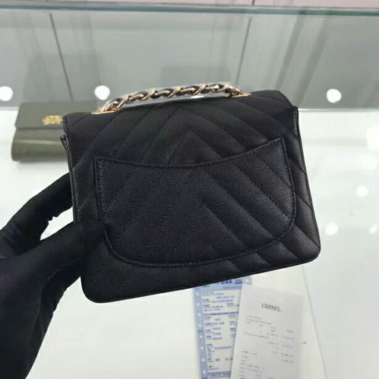 2018 Chanel mini Classic Flap Bag Original Calfskin