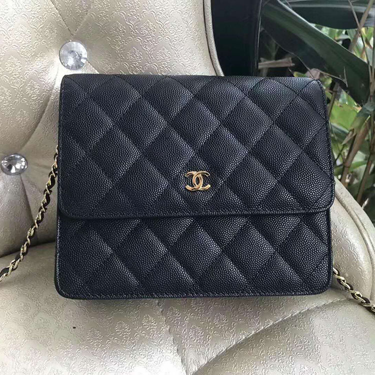 2018 Chanel mini Classic Flap Bag Original leather A84310 Gold