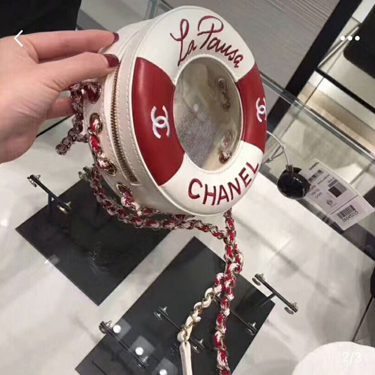 2018 Chanel small round bag