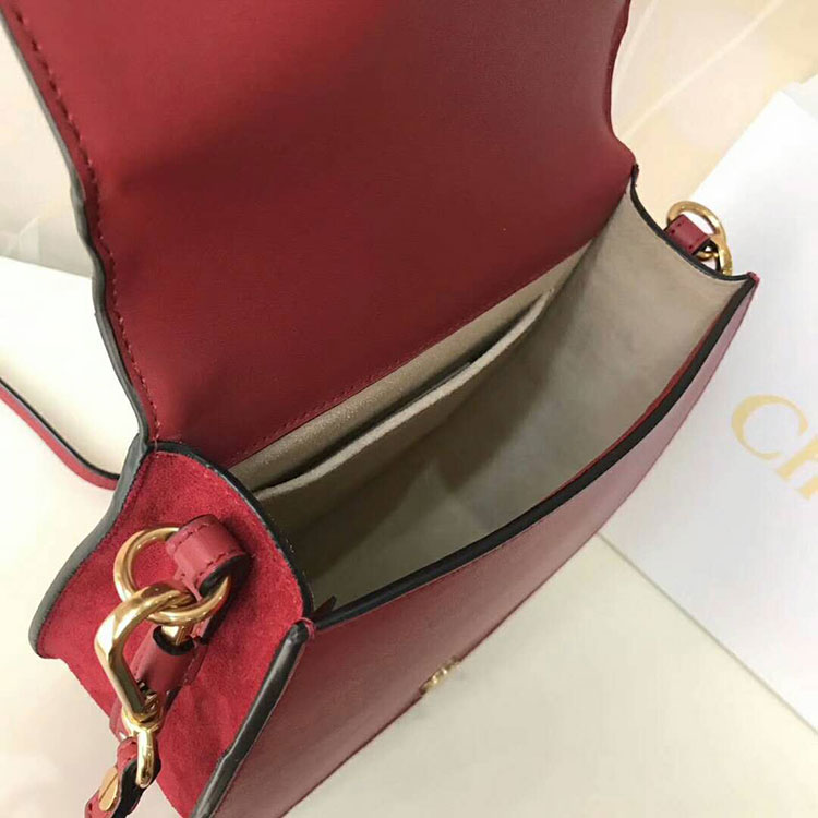 2018 Chloe Medium Nile bracelet bag in smooth & suede calfskin