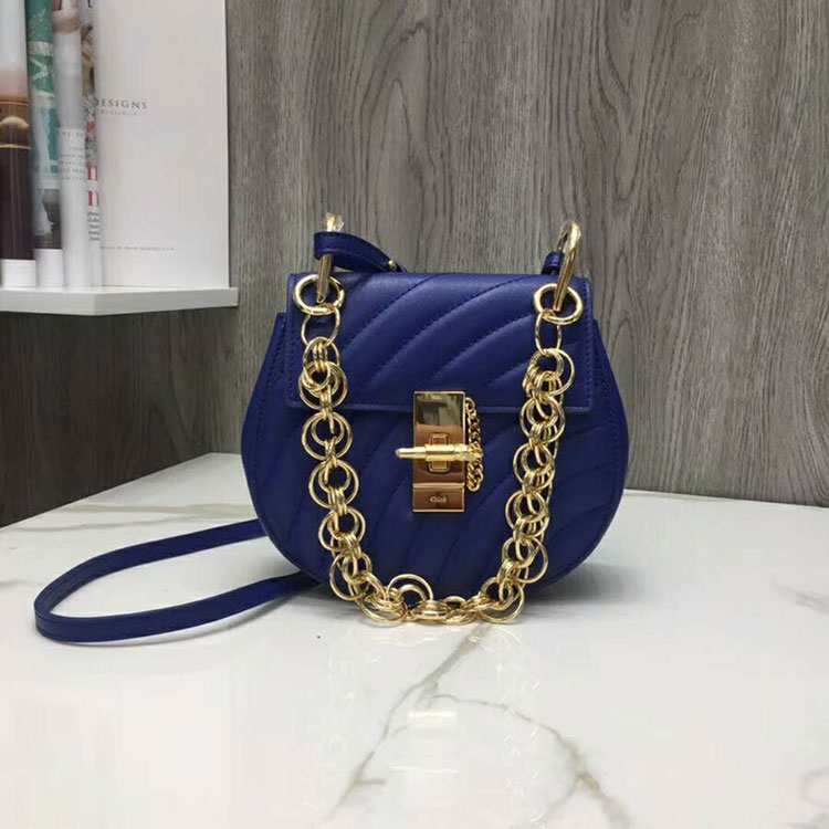 2018 Chloe Small Drew Bijou Shoulder Bag