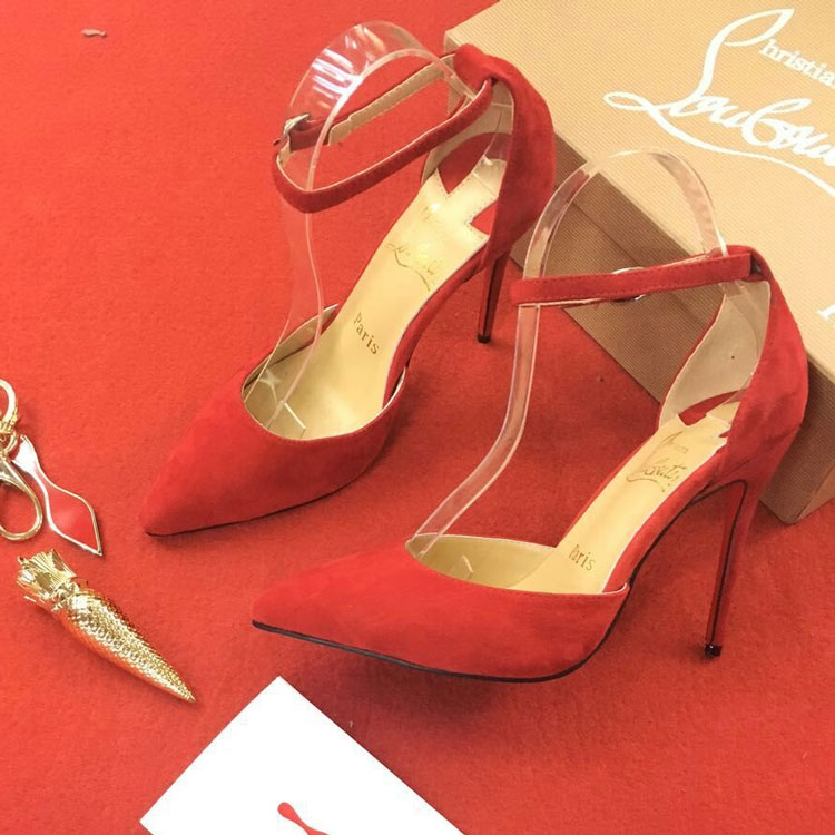 2018 Christian Louboutin Women Sandal Heel Height 12cm