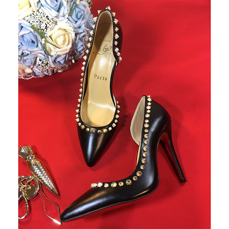 2018 Christian Louboutin Women shoes in Calfskin inside Lambskin