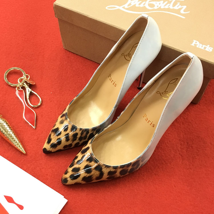 2018 Christian Louboutin Women shoes in Patent leather Heel Height 12cm