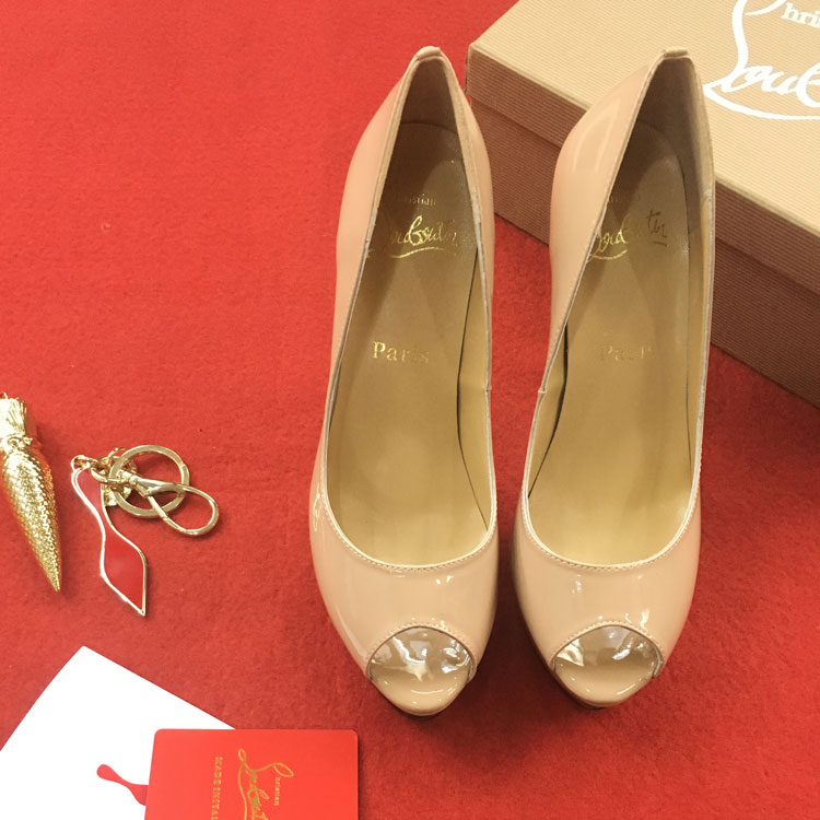 2018 Christian Louboutin Women shoes in Patent leather Heel Height 13cm