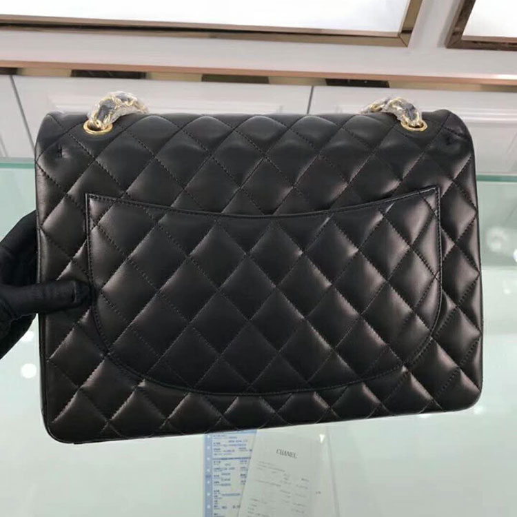 2018 Classic Chanel Maxi Double Flaps Bag