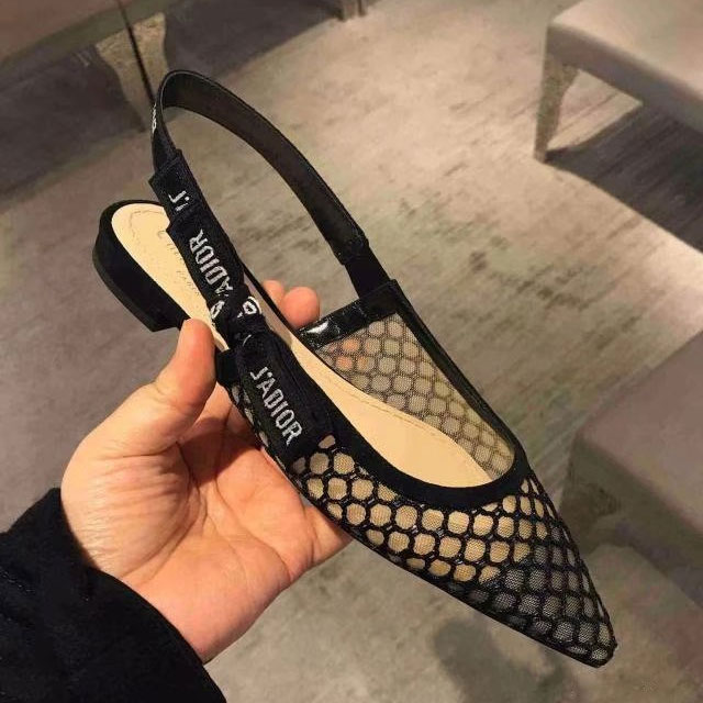 2018 Dior women Flat Sandal