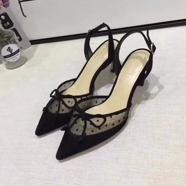 2018 Dior women Sandal Heel 6cm