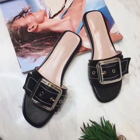 2018 Dior women Slippers in Calfskin leather