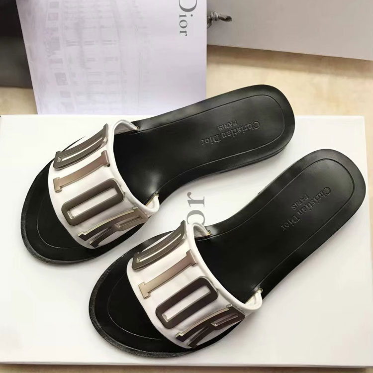 2018 Dior women Slippers in Calfskin leather