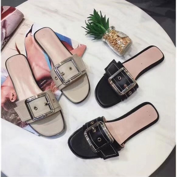 2018 Dior women Slippers in Calfskin leather