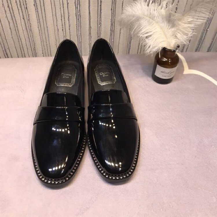 2018 Dior women shoes in Patent leather