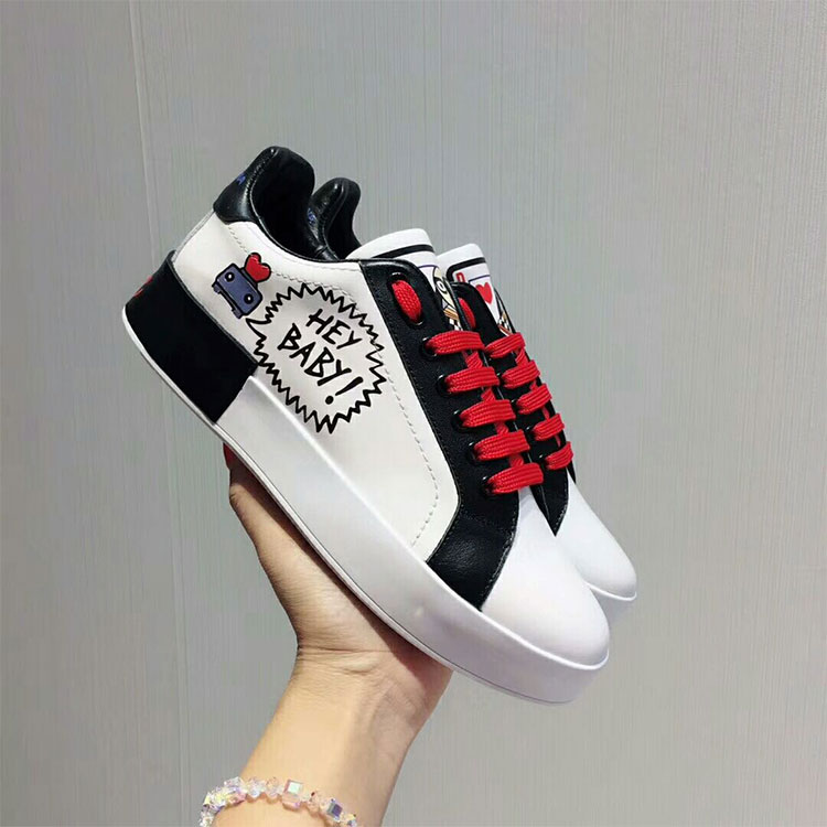 2018 Dolce&Gabbana(D&G) Sneaker in Calfskin inner sheepskin