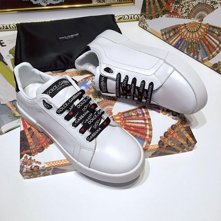 2018 Dolce&Gabbana(D&G) women Sneaker in Calfskin inner sheepskin