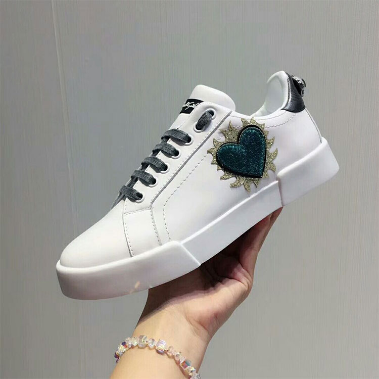 2018 Dolce&Gabbana(D&G) women Sneaker in Calfskin inner sheepskin