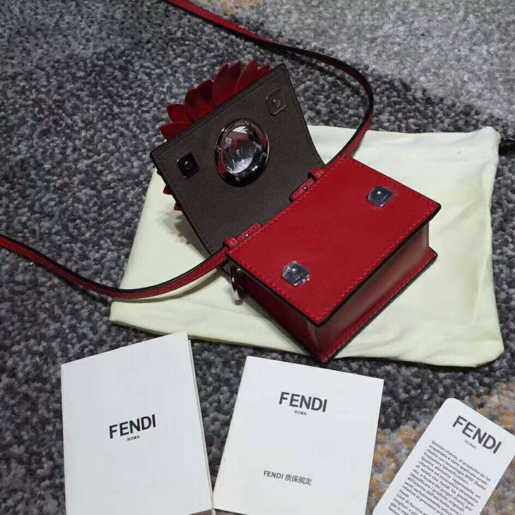 2018 Fendi KAN I F Mini Bag