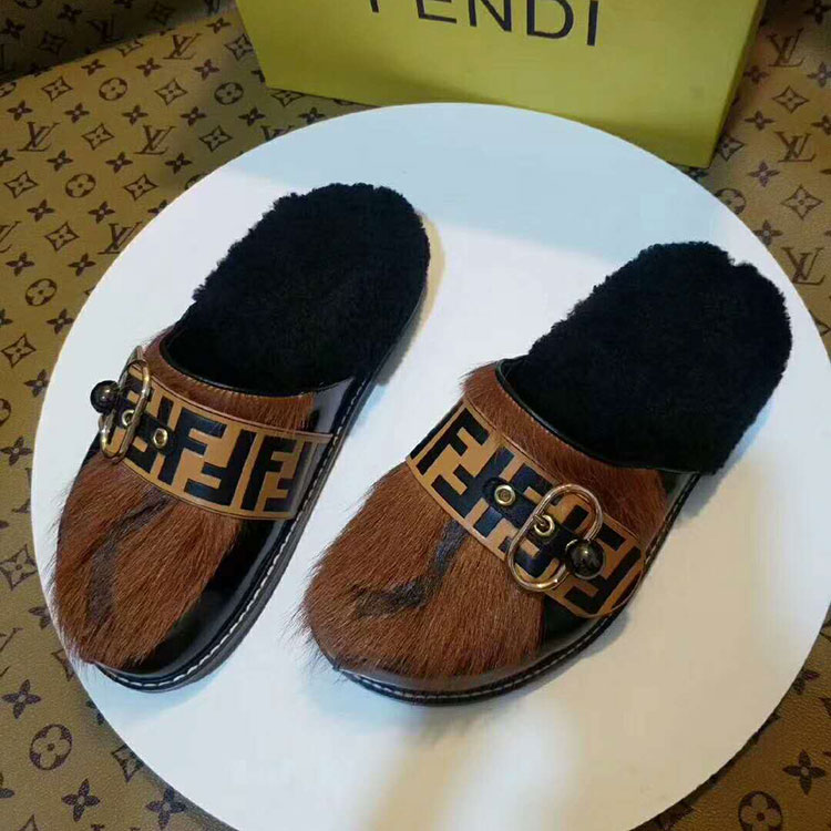 2018 Fendi women Slipper