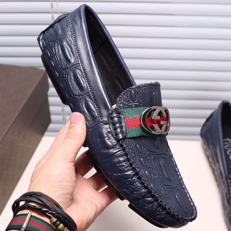 2018 Gucci men Shoes in Calfskin leather inside Lambskin leather