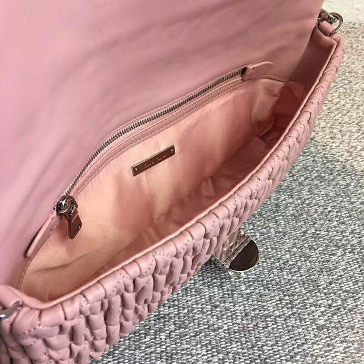 2018 LEATHER MIU MIU ICONIC CRYSTAL BAG