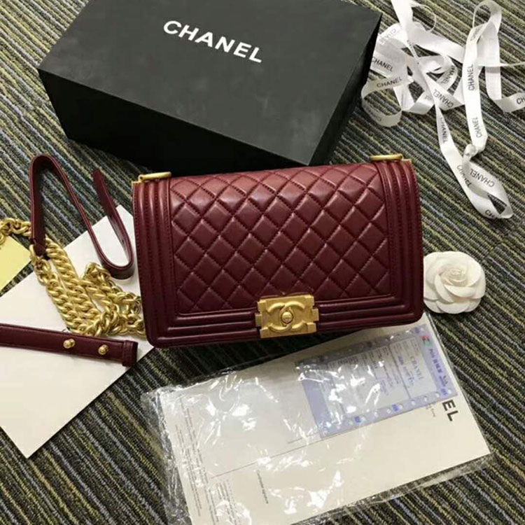 2018 Le Boy Chanel Flap Shoulder Bag