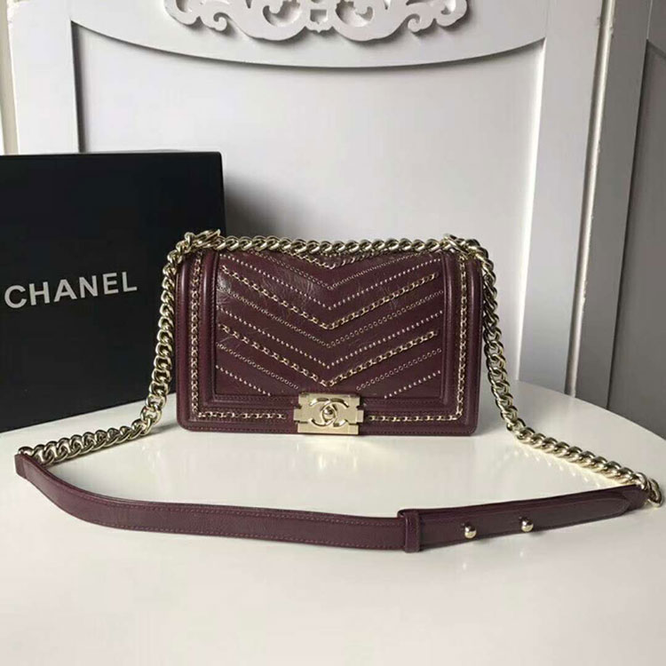 2018 Le Boy Chanel Flap Shoulder Bag