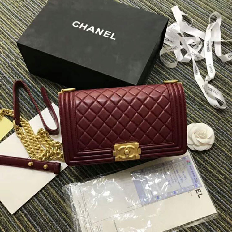 2018 Le Boy Chanel Flap Shoulder Bag