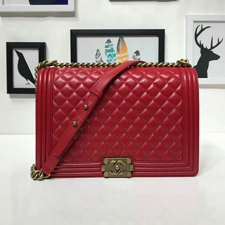 2018 Le Boy Chanel Flap Shoulder Bag