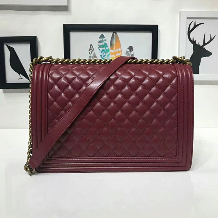 2018 Le Boy Chanel Flap Shoulder Bag