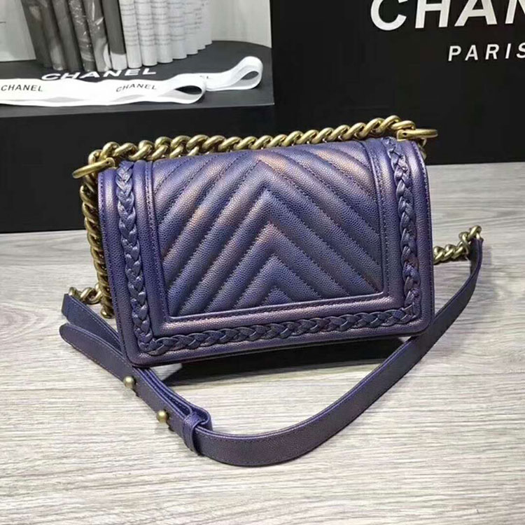 2018 Le Boy Chanel Flap Shoulder Bag