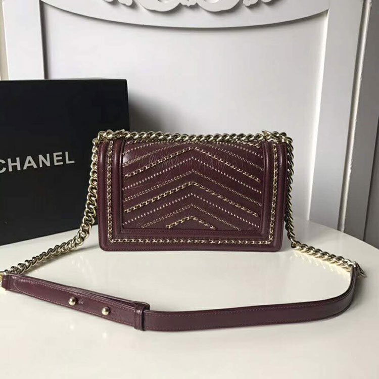 2018 Le Boy Chanel Flap Shoulder Bag