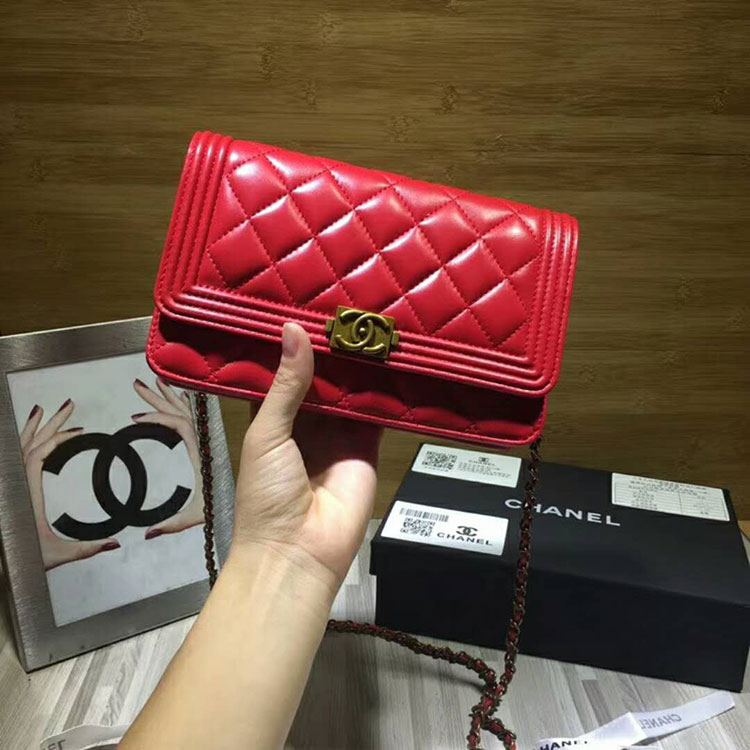 2018 Le Boy Chanel WOC Mini Flap Bag