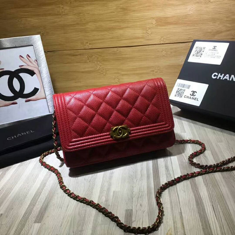 2018 Le Boy Chanel WOC Mini Flap Bag