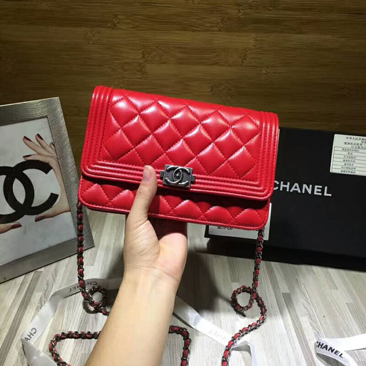 2018 Le Boy Chanel WOC Mini Flap Bag