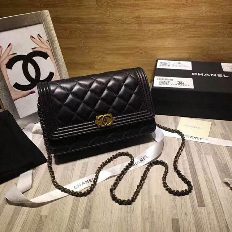 2018 Le Boy Chanel WOC Mini Flap Bag