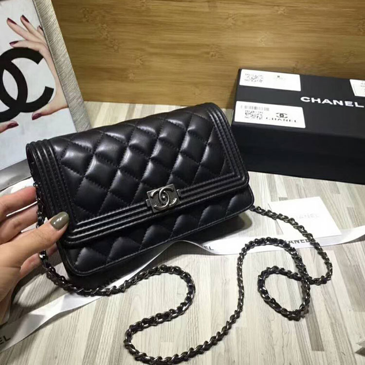 2018 Le Boy Chanel WOC Mini Flap Bag