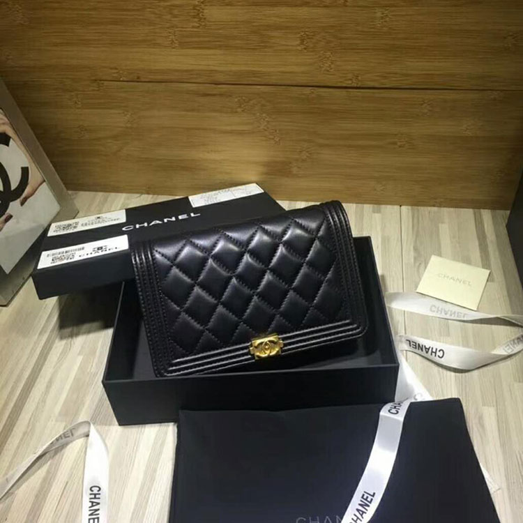 2018 Le Boy Chanel WOC Mini Flap Bag