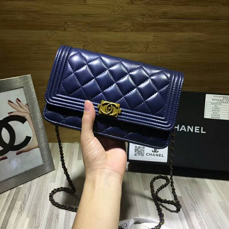 2018 Le Boy Chanel WOC Mini Flap Bag