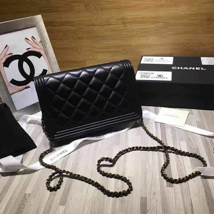 2018 Le Boy Chanel WOC Mini Flap Bag