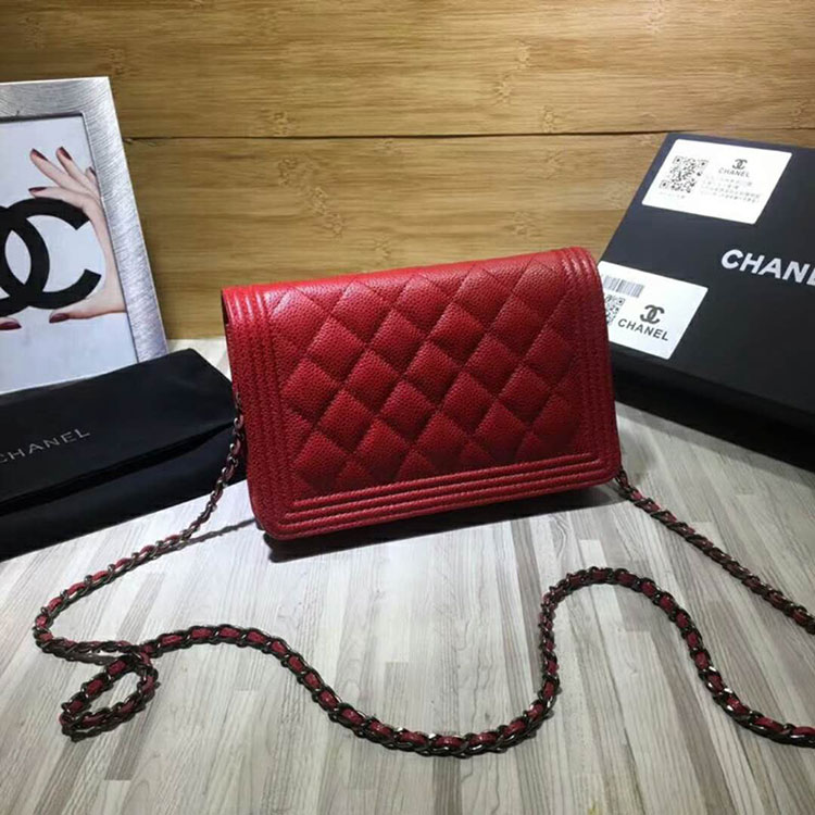 2018 Le Boy Chanel WOC Mini Flap Bag