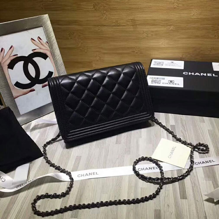 2018 Le Boy Chanel WOC Mini Flap Bag