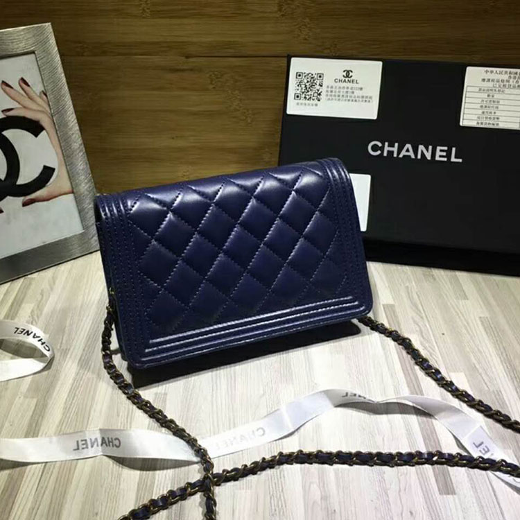 2018 Le Boy Chanel WOC Mini Flap Bag