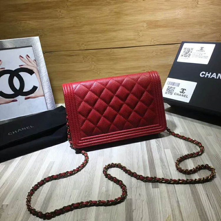 2018 Le Boy Chanel WOC Mini Flap Bag