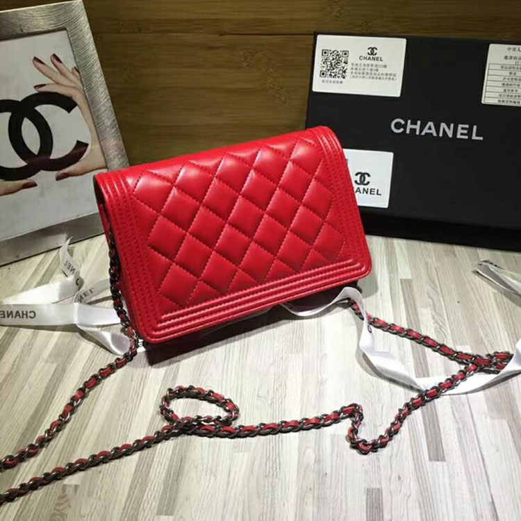 2018 Le Boy Chanel WOC Mini Flap Bag